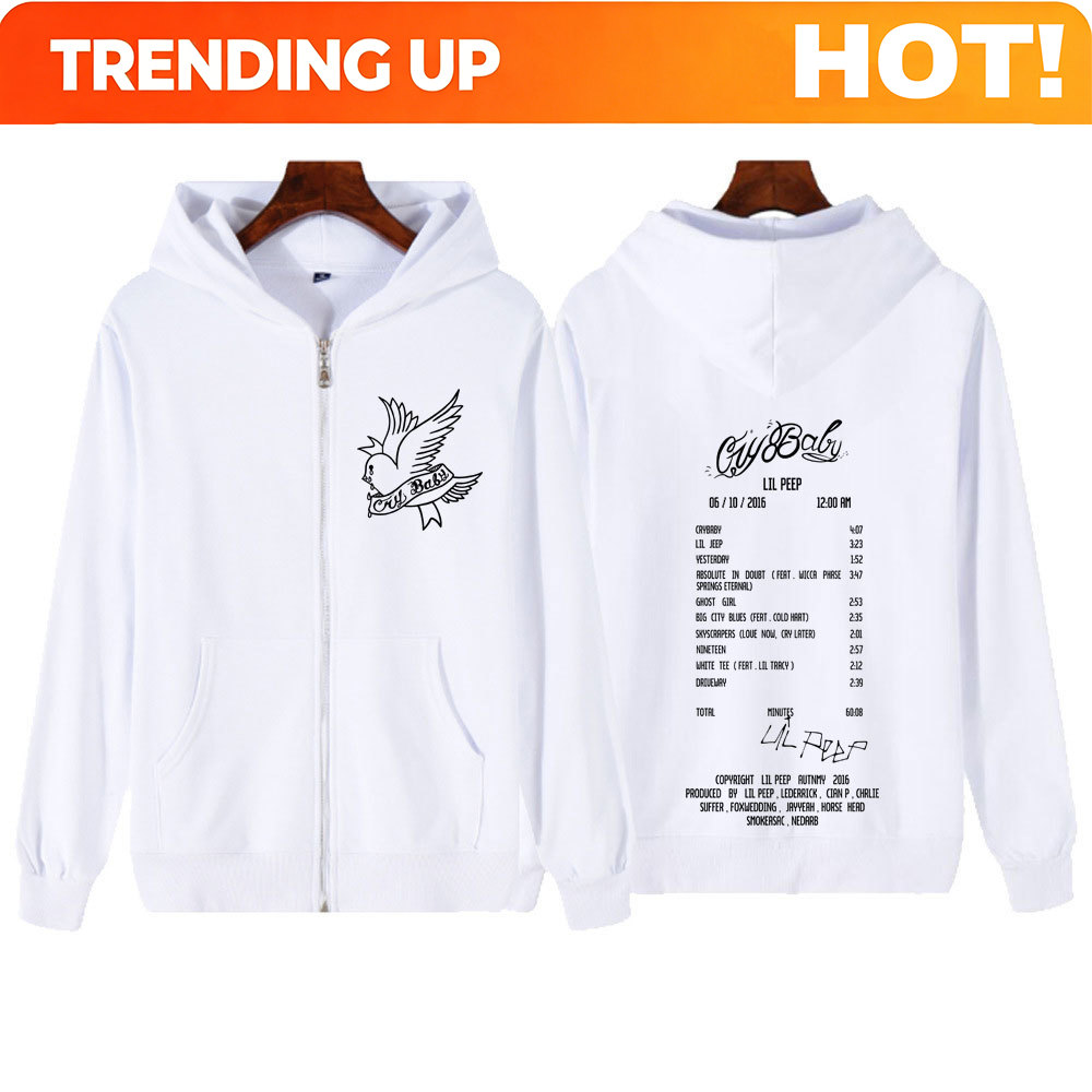 Winter Clothing Pk - Rapper Lil Peep Cry Baby Album