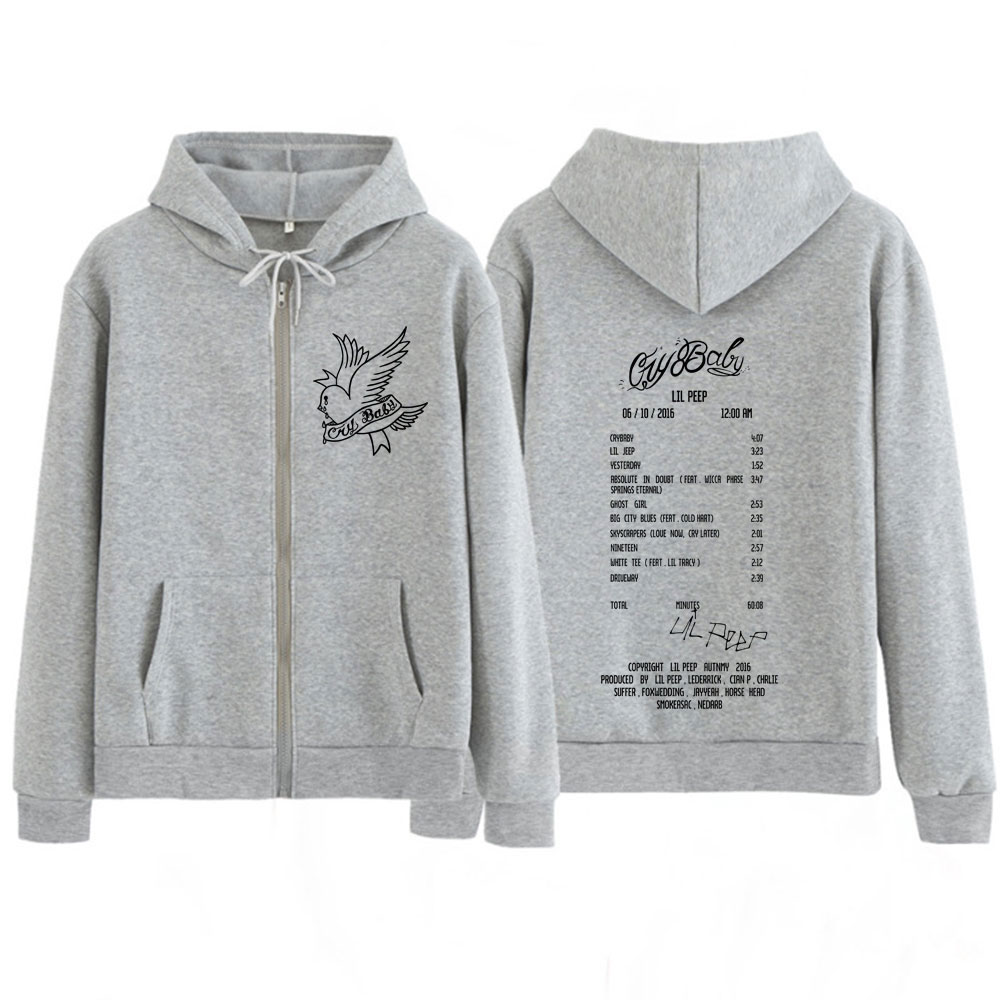 Rapper Lil Peep Cry Baby Album - Winter Clothing Pk ulasan dan harga